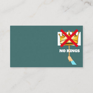 Carte de visite de No Kings