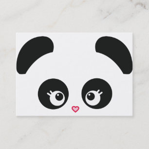 Carte de visite de Panda® d'amour