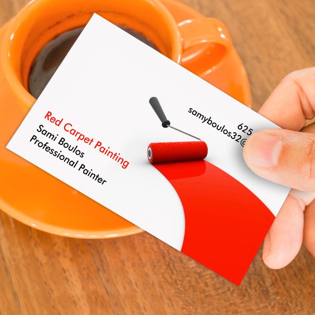 Carte de visite de peinture (Créateur téléchargé)