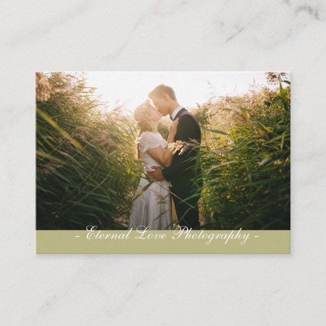 Carte de visite de photographe (Devant)