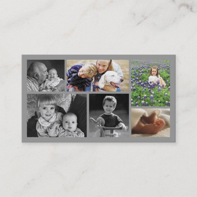 Carte de visite de photographe (Devant)