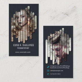 Carte de visite de photographie