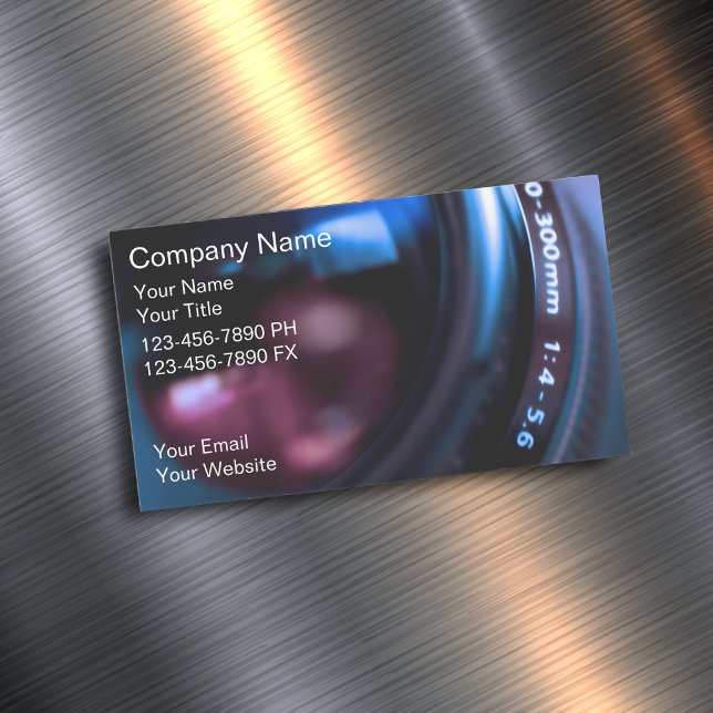 Carte de visite de photographie Magnet (Créateur téléchargé)