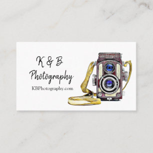 Carte de visite de photographie vintage