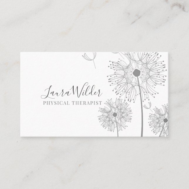 Carte de visite de physiothérapeute (Devant)