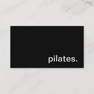Carte de visite de Pilates