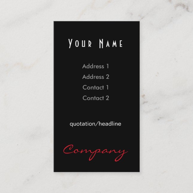 Carte de visite de pirates (Devant)