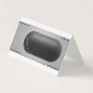 Carte de visite de pliage horizontal personnalisé