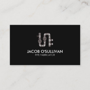 Carte de visite de plomberie de plomberie de couch