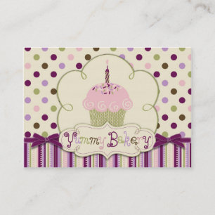 Carte de visite de point de mûre