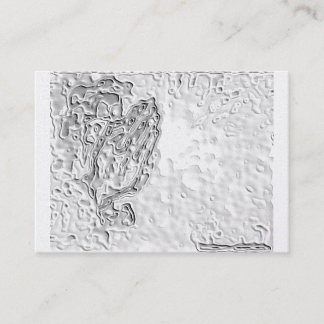 Carte de visite de prière de perle de mains (Devant)