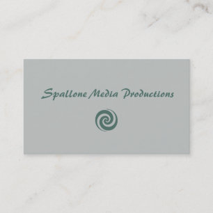 Carte de visite de productions de médias de