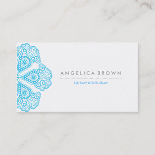 Carte de visite de professeur de méditation et