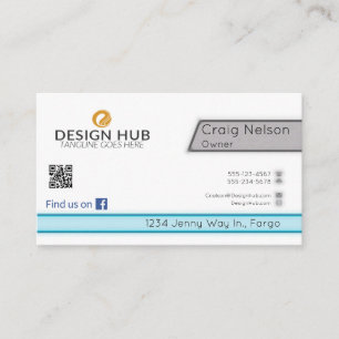 Carte de visite de professionnel de Software