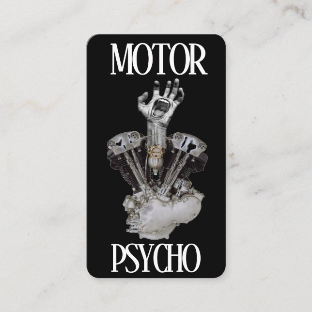 Carte de visite de psycho-moteur (Devant)