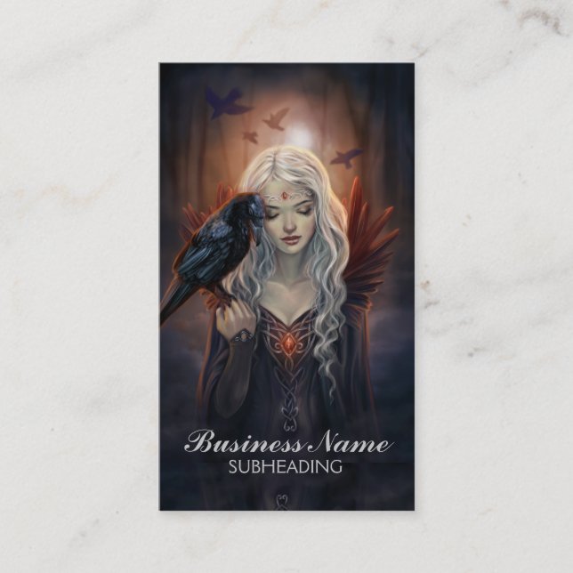 Carte de visite de Ravenkin (Devant)