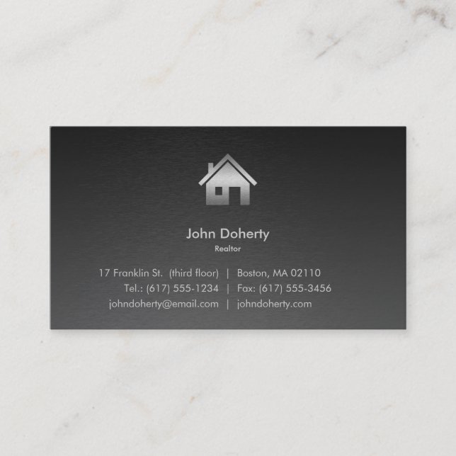 Carte de visite de Realtor (Devant)