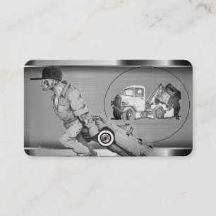 Carte de visite de remorquage