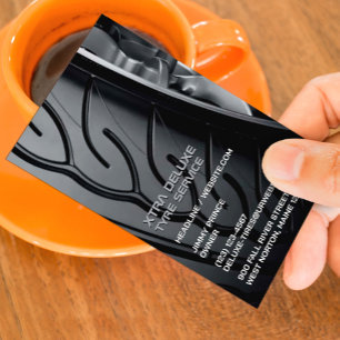 Carte de visite de réparation automatique des pneu