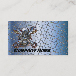 Carte de visite de réparation de moto