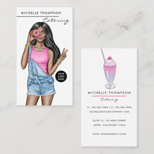 Carte de visite de restauration