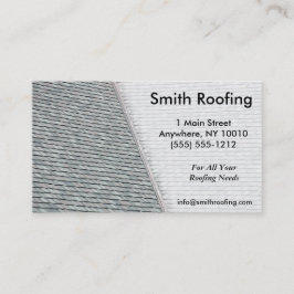 Carte de visite de Roofing Company