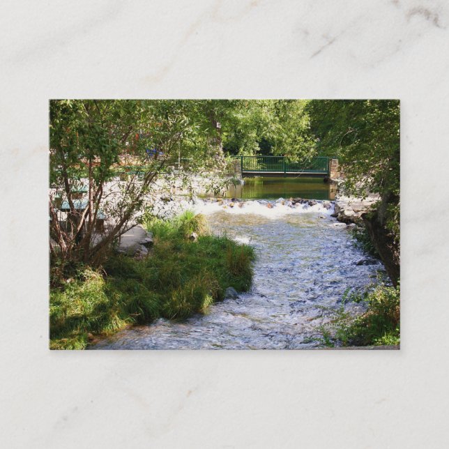 Carte de visite de ruisseaux (Devant)