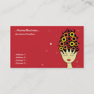 Carte de visite de salon