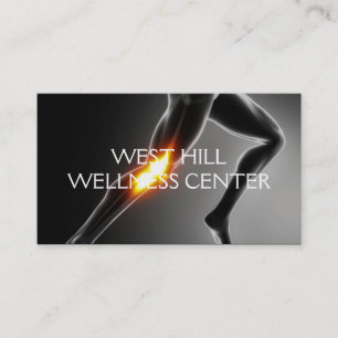 Carte de visite de santé chiropraticien