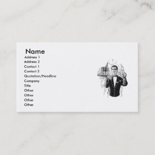 Carte de visite de serveur