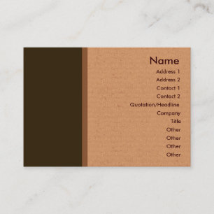 Carte de visite de service de traduction