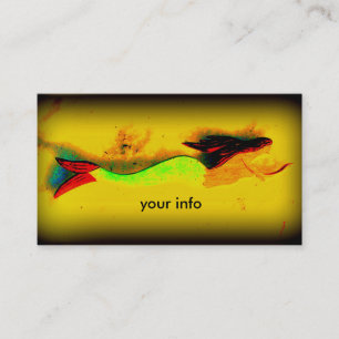 carte de visite de sirène