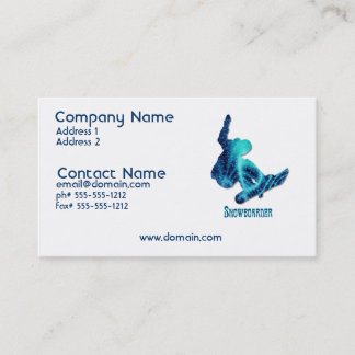 Carte de visite de surfeur