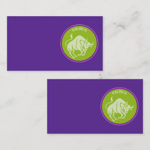Carte de visite de Taurus