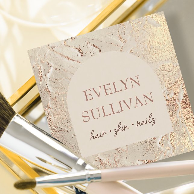 Carte de visite de texture or (Créateur téléchargé)