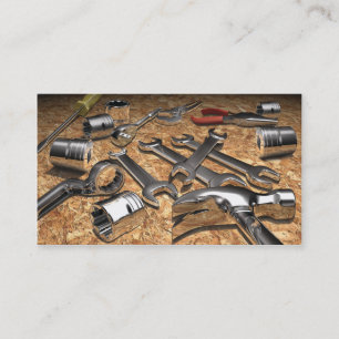 Carte de visite de thème d'outil