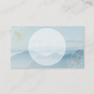 Carte de visite de thérapeute de professeur ou de