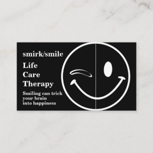 Carte de visite de thérapie