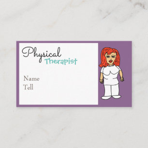 Carte de visite de thérapie physique
