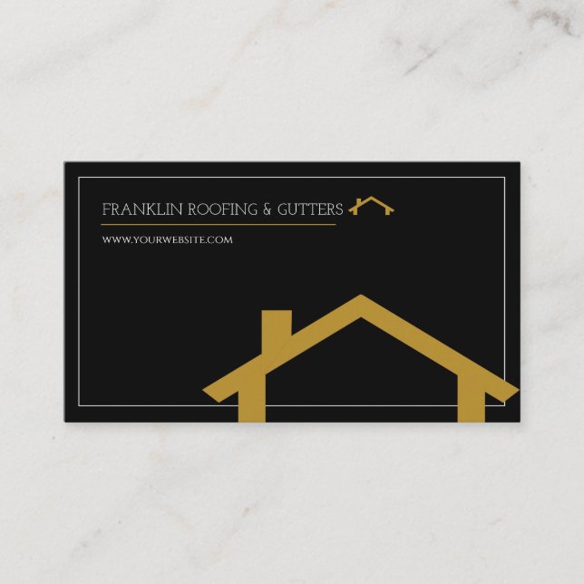 Carte de visite de toitures et de tuteurs professi (Devant)