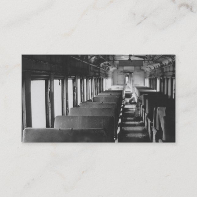 Carte de visite de train (Devant)