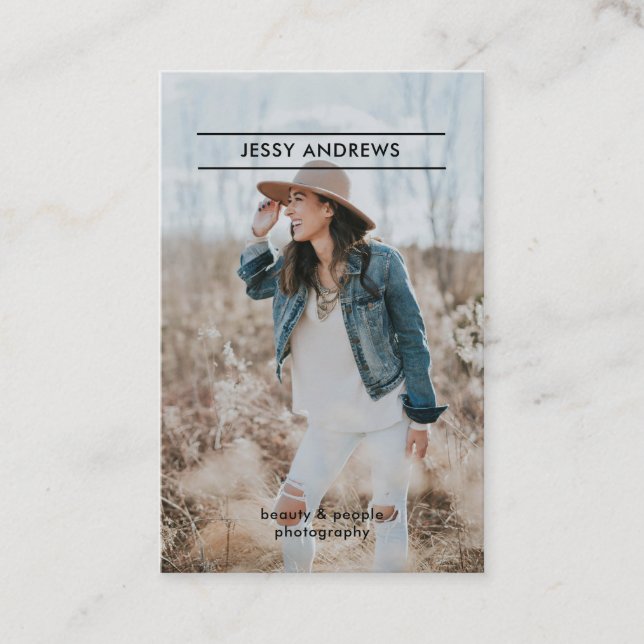 Carte de visite de Trendy (Devant)