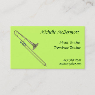 Carte de visite de trombone