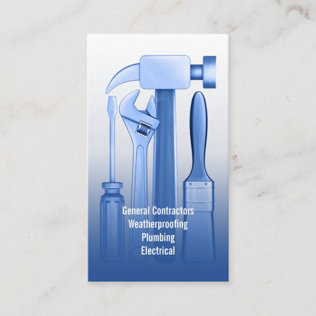 Carte de visite de trousse à outils (Devant)