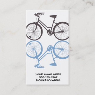 Carte de visite de vélo