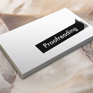 Carte de visite de vérification de Étiquette noir