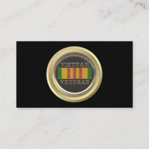 Carte de visite de vétéran du Vietnam