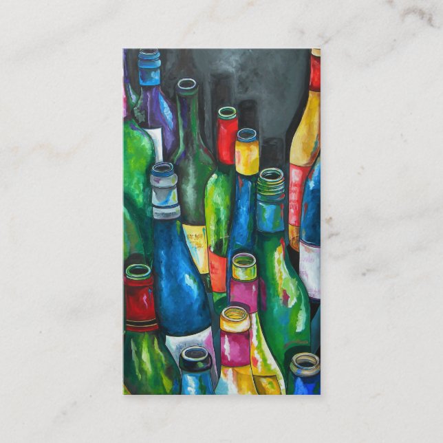 Carte de visite de vin (Devant)