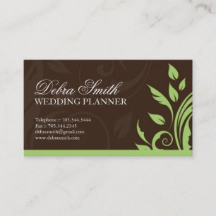Carte de visite de wedding planner