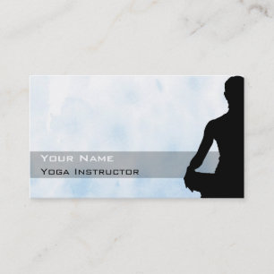 Carte de visite de yoga